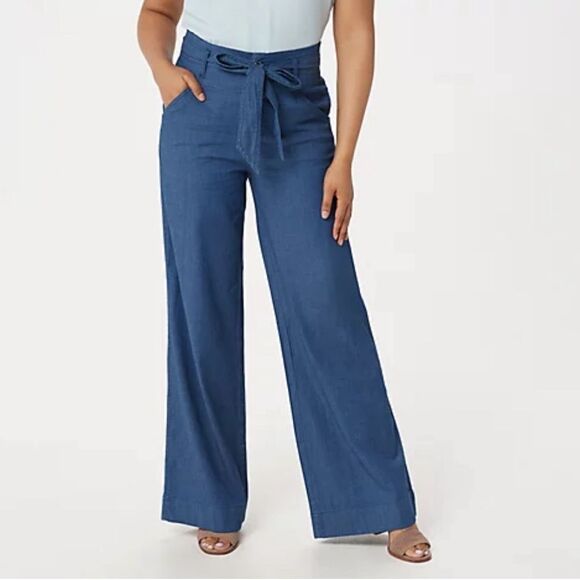 Altar’d State Wide Leg Jeans - Picture 1 of 9